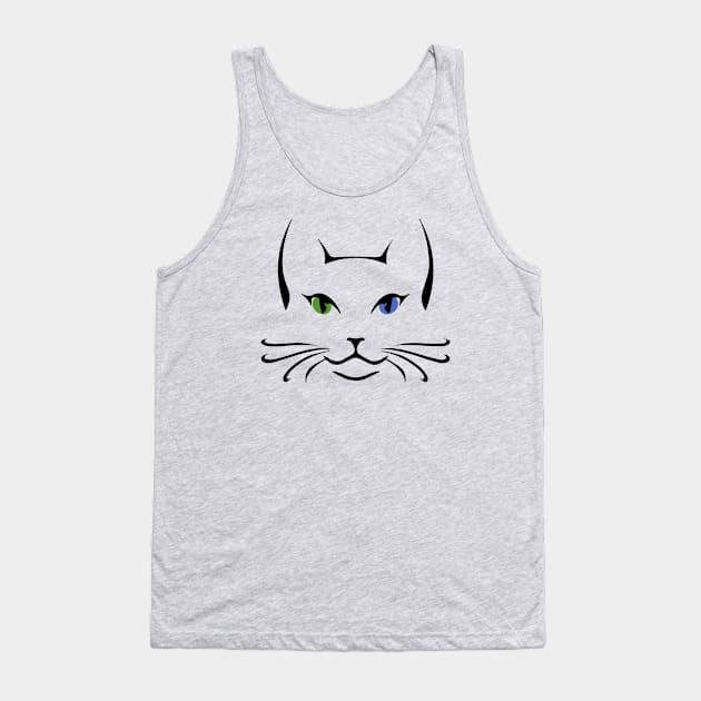 Lyra the Cat Tank Top by Taylor